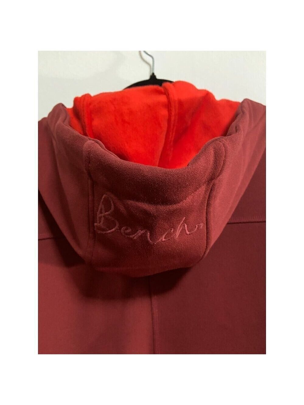 Bench Women's Zip-Up Wine Color Jacket Size M - Picture 12 of 12